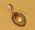 8Ball Squared Neck Ring - Click For Enlargement