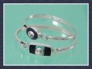 Silver & Stone Bracelet #1 - Click For Enlargement