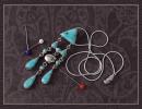 �L! Turquoise Chandelier - Click For Enlargement